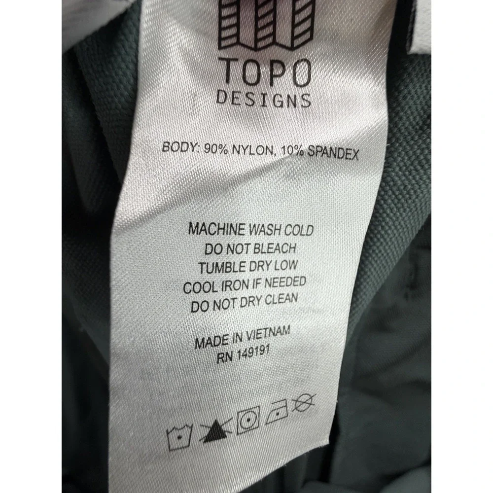 Topo Designs Women's Mountain Boulder Pants Size XL - Picture 9 of 11